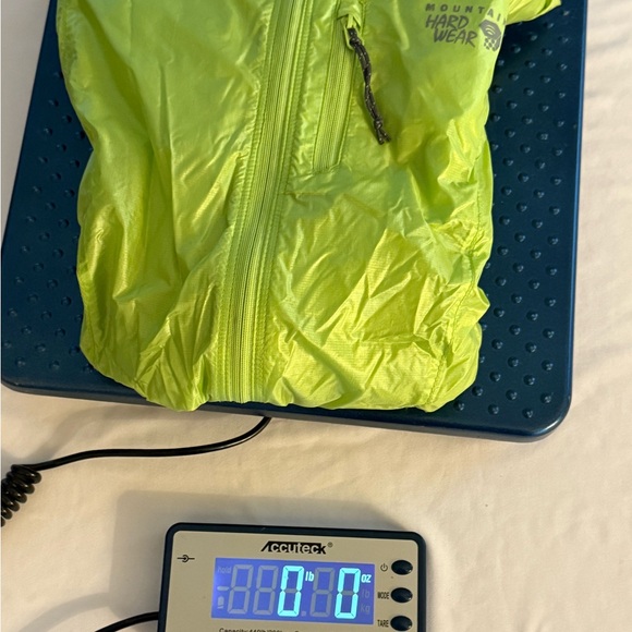 MOUNTAIN HARDWEAR Hoodie Hooded Jacket Rain coat, Run, Green, Size Women's XS - Picture 10 of 15